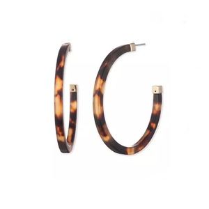 Lauren Ralph Lauren Tortoise Hoop Earrings